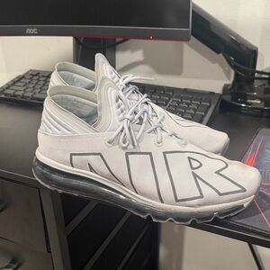 Nike Air Men's White and Gray Sneakers